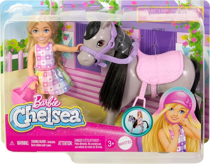 Barbie Club Chelsea lalka koń i zestaw do jazdy konnej - obrazek 7
