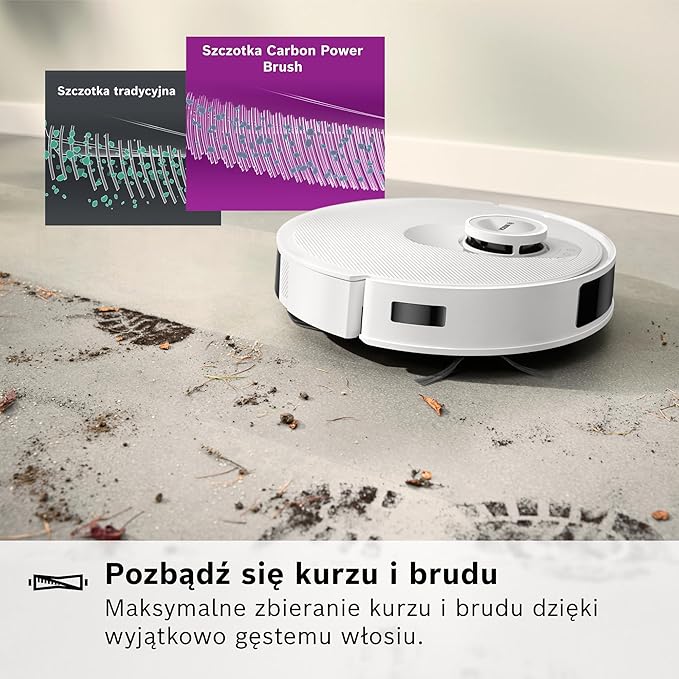 Bosch Spotless+ Robot sprzątający, BCRD1W, biały - obrazek 5
