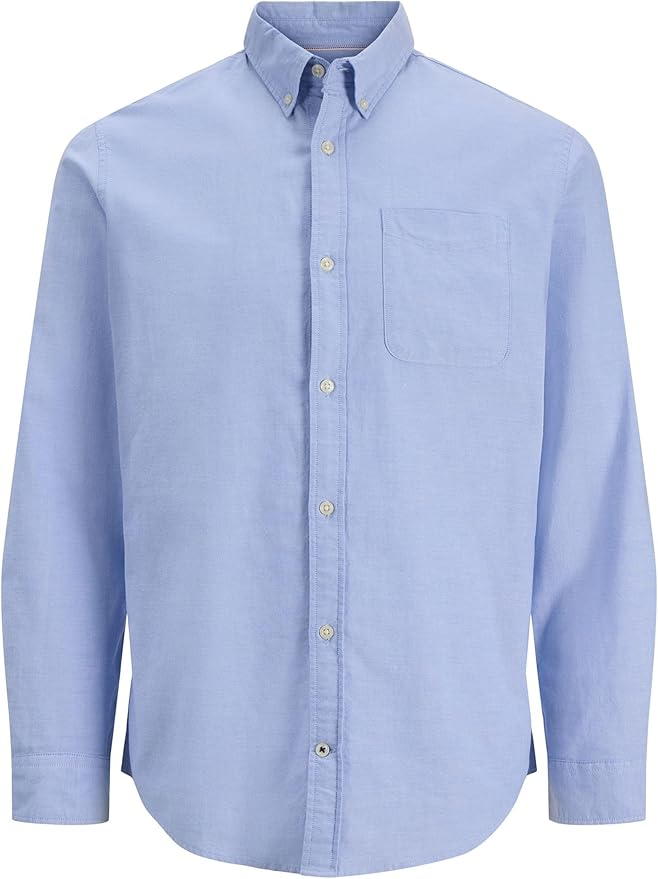 JACK & JONES Jjeoxford Shirt L/S S21 Noos Koszula Mężczyźni