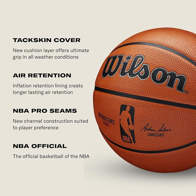 Wilson Dorośli Unisex Nba Authentic Series Outdoor WTB7300ID07 - obrazek 4