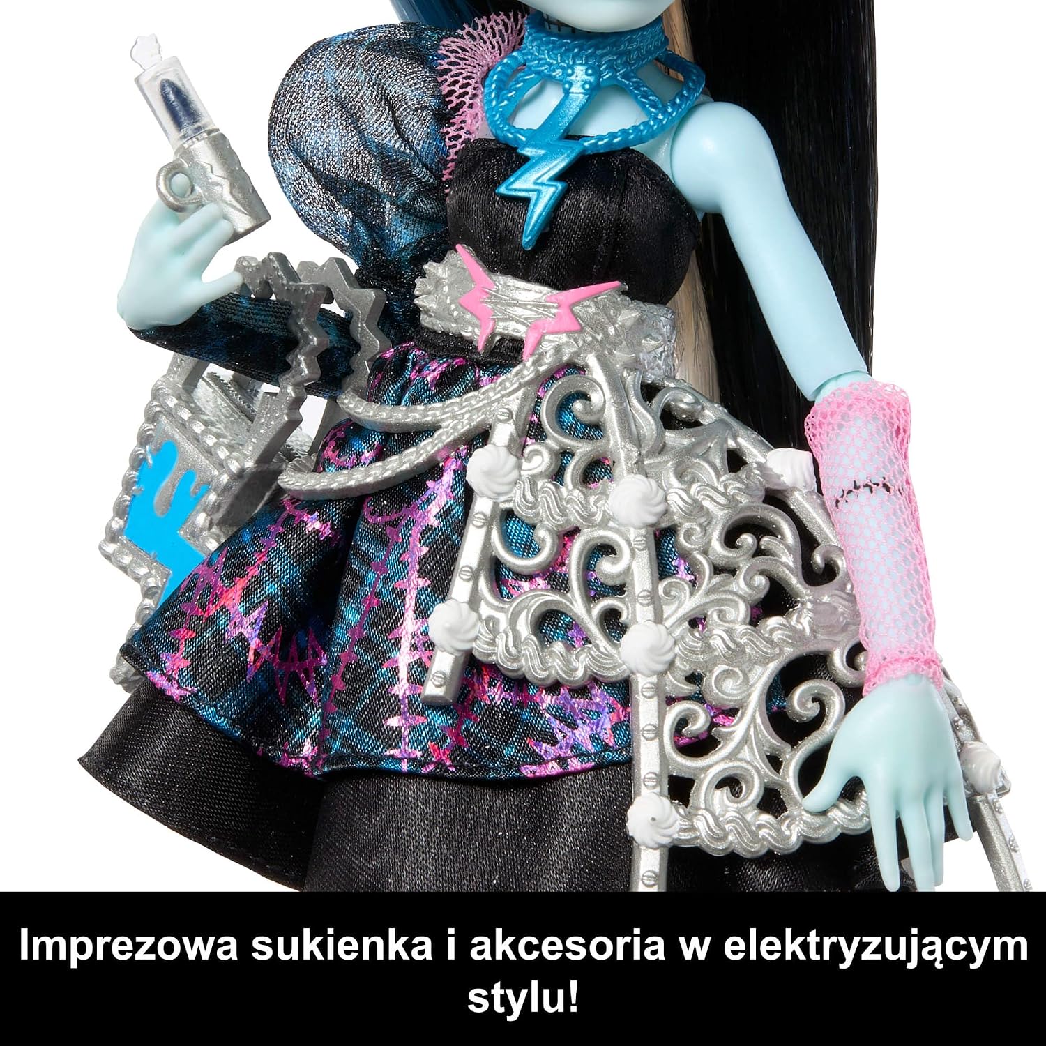 Monster High Scary Sweet Birthday Frankie Stein lalka - obrazek 5