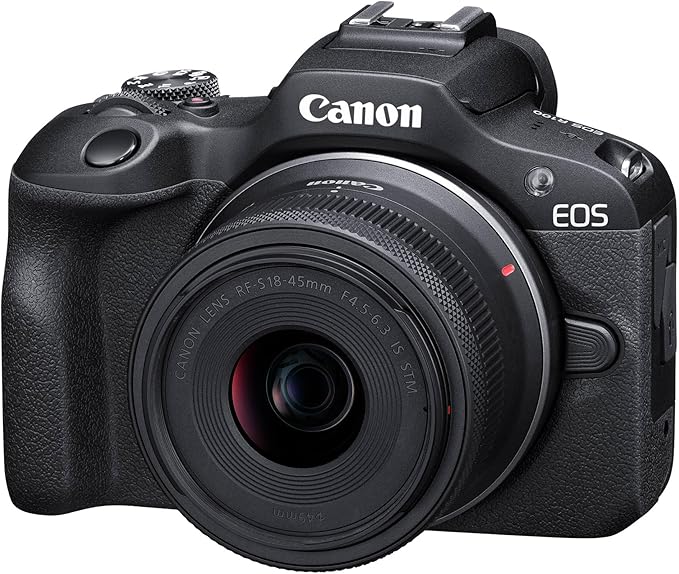 Canon Eos R100 6052C013 Lustrzanka Cyfrowa, Czarny, 24.1 MP