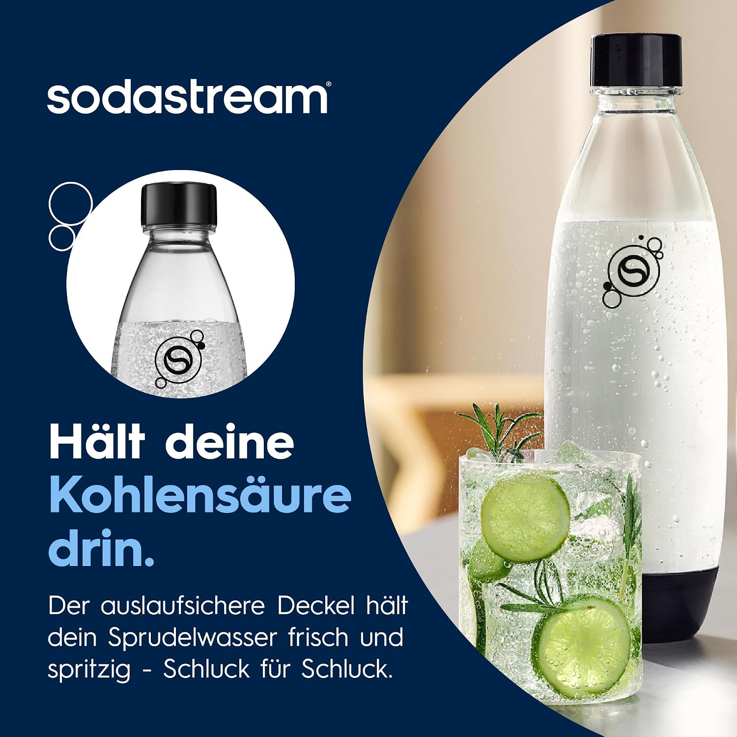SodaStream 1 Litrowe Butelki Fuse - obrazek 5