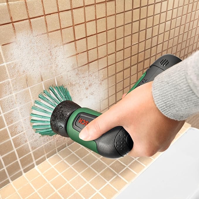 Bosch TAYDO Akumulatorowa szczotka elektryczna (UniversalBrush 4V) (z kompletnym zestawem 12 akcesoriów i miękką torbą, w opakowaniu kartonowym) - obrazek 2