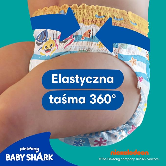 Pampers Splashers Baby Shark Rozmiar - obrazek 6