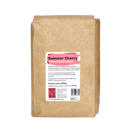 Long Man Tea - harbata czarna sypana Summer Cherry 250 g