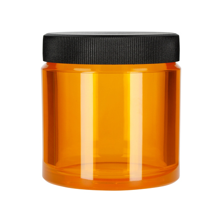 Comandante Polymer Bean Jar + lid Orange Pomarańczowy słoik z pokrywką na zmieloną kawę