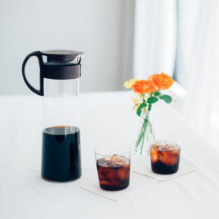 Hario - zaparzacz do cold brew Mizudashi Coffee Pot 1l czarny - obrazek 3