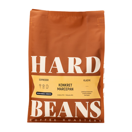 Hard Beans - kawa ziarnista Konkret Marcepan Espresso 1 kg