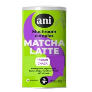NAPÓJ MUSHROOM COMPLEX MATCHA LATTE 200 g - ANI