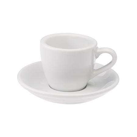 Loveramics Egg - Filiżanka i spodek Espresso 80 ml - White