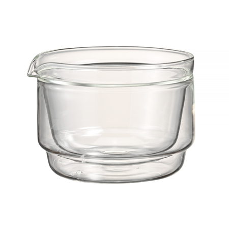 Hario - miseczka do matchy z podwójnymi ściankami 300ml - transparentna