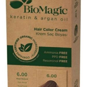FARBA DO WŁOSÓW CIEMNY BLOND (6.00) 250 g - BIOMAGIC