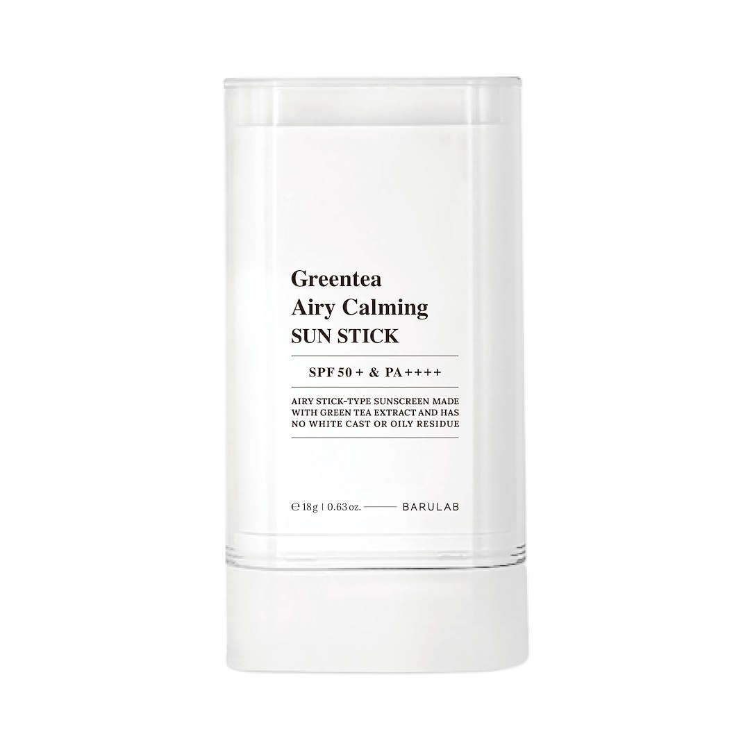 KREM PRZECIWSŁONECZNY KOREAŃSKI W SZTYFCIE ZIELONA HERBATA SPF 50+ 18 g - BARULAB (PRODUKT SEZONOWY)