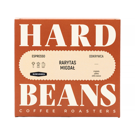 Hard Beans - kawa ziarnista RARYTAS MIGDAŁ Espresso 250 g
