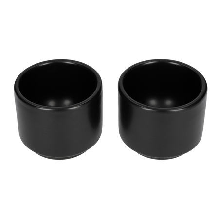 Fellow Monty Cup espresso set Kubek 90 ml - Czarny mat zestaw 2 szt. - obrazek 6