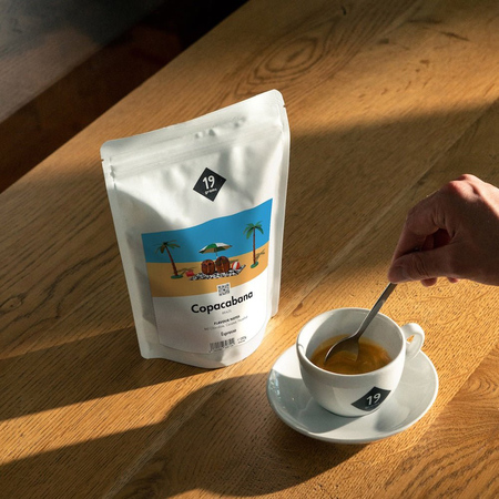 19grams - kawa ziarnista Brazylia Copacabana Natural Espresso 250 g - obrazek 2