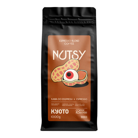KYOTO - kawa ziarnista Nutsy Blend Espresso 1 kg