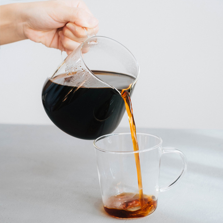 Hario - V60 Barista - Serwer szklany 360ml - obrazek 4