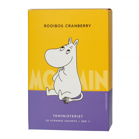 Teministeriet - herbata rooibos Moomin Rooibos Cranberry 20 saszetek