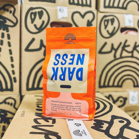 Lykke - kawa ziarnista Darkness Blend Omniroast 500 g - obrazek 4