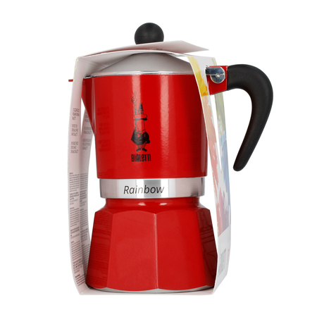 Bialetti Rainbow 3tz Czerwona - obrazek 2