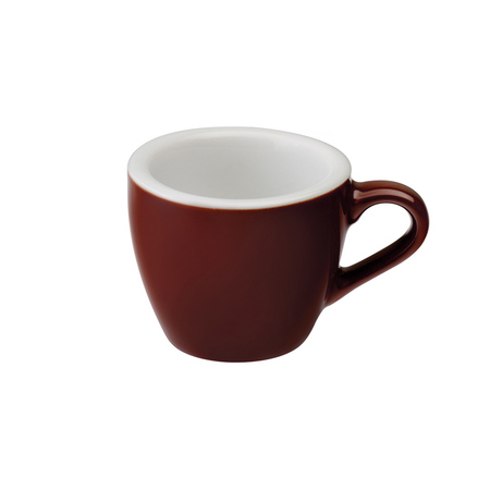 Loveramics Egg - Filiżanka i spodek Espresso 80 ml - Brown - obrazek 2