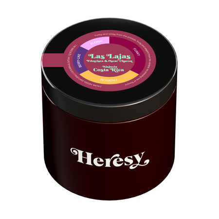 Heresy - kawa ziarnista Kostaryka Las Lajas Alma Negra Natural Filter 252 g