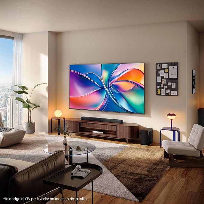 Hisense 50E7DS QLED 4K 50" (126 cm) – seria E7DS – Dolby Vision IQ, HSR 120 Hz, tryb gier Plus, Alexa - obrazek 3