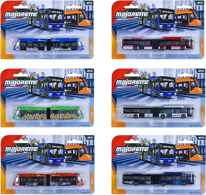 Majorette MAN City Bus lub Avenio Tram - obrazek 7