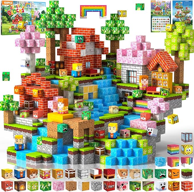Klocki Magnetyczne 150 PCS 2CM
