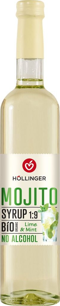 SYROP DO DRINKÓW I KOKTAJLI MOJITO BIO 500 ml - HOLLINGER