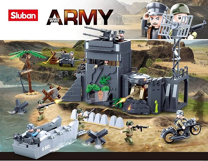 Sluban Army Zestaw Klocków Bitwa o Plażę - obrazek 6