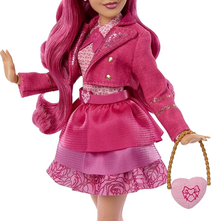 Mattel Disney Descendants: Wicked Wonderland Pink lalka - obrazek 4