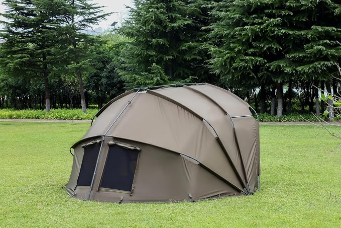 MK-Angelsport Bivvy Fort Knox 2.0 namiot wędkarski dla 1-2 osób - obrazek 4