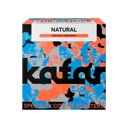 Kafar - kawa w saszetkach NATURAL Filter Drip Bag -  8 saszetek 12 g
