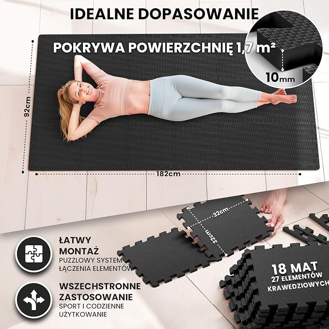 Zazębiające maty podłogowe z miękkiej pianki - obrazek 3