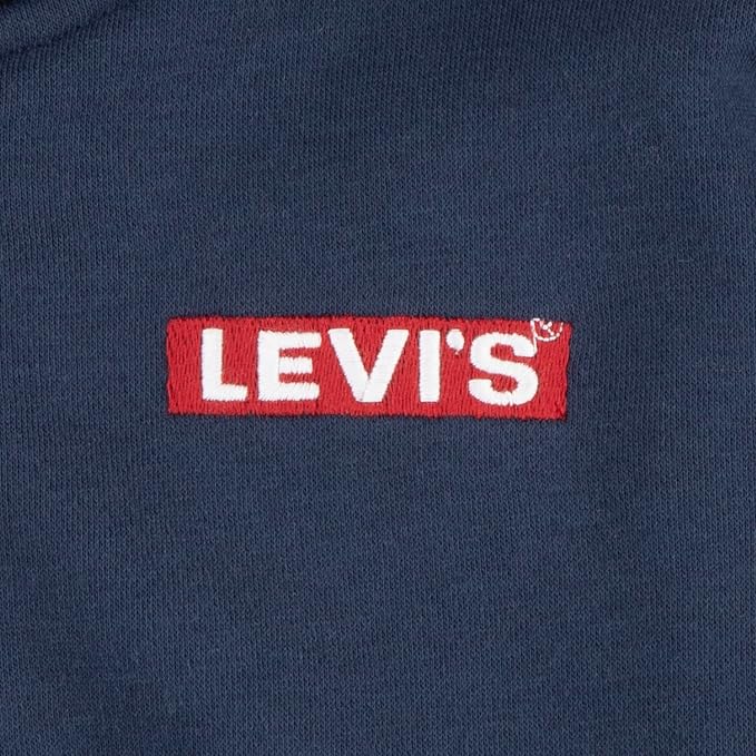 Levi's Bluza z kapturem Chłopcy Lvn Boxtab Full Zip Hoodie 9ej762 - obrazek 4