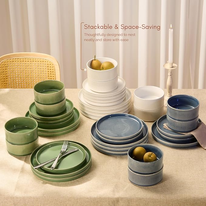 Ceramiczny zestaw zastawy stołowej firmy Vase and Vessel - obrazek 7
