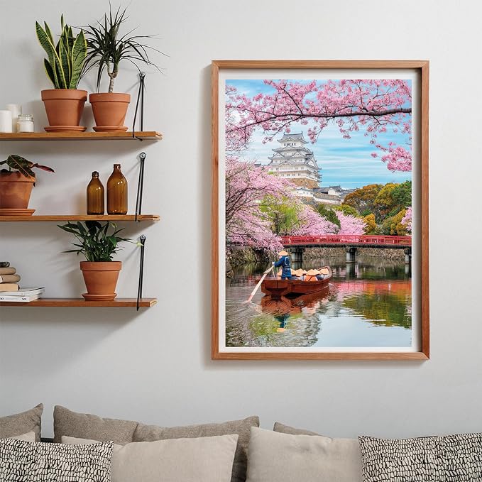 Clementoni Collection-Himeji Castle in Spring-1000 Piece-Puzzle - obrazek 7