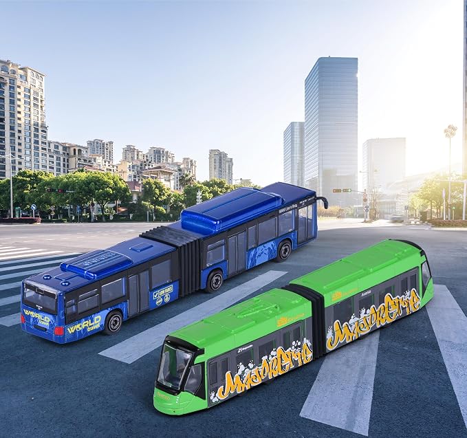 Majorette MAN City Bus lub Avenio Tram - obrazek 2
