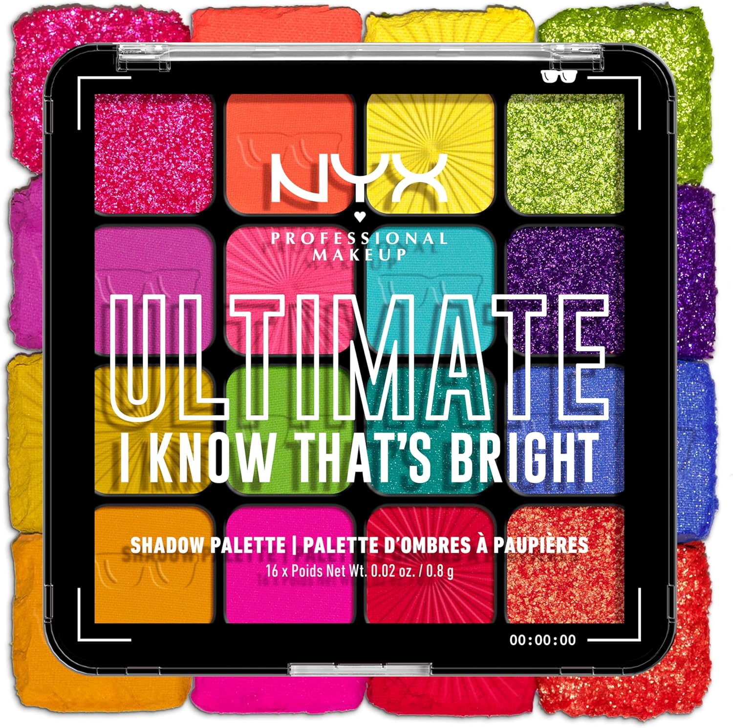 NYX Professional Makeup Ultimate Edit Petite Shadow Palette paleta - obrazek 2