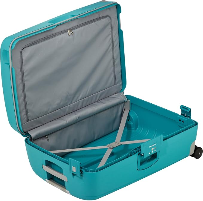 Samsonite S'Cure - Spinner L Walizka, L 75 cm), 102 l, Niebieski (Aqua Blue) - obrazek 6