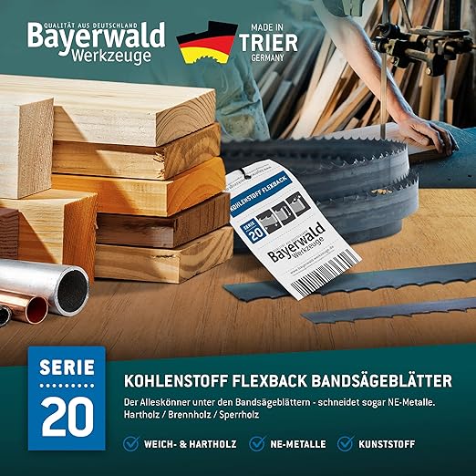 Bayerwald brzeszczot do piły taśmowej ze stali narzędziowej - obrazek 3