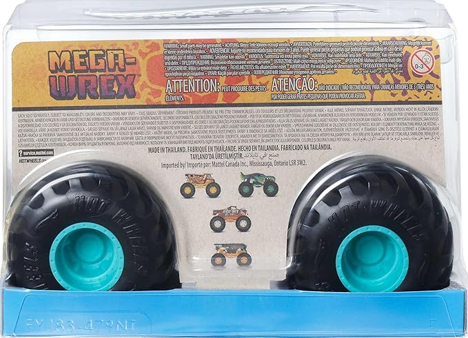 Hot Wheels Monster Trucks Mega-Wrex w skali 1:24 - obrazek 6