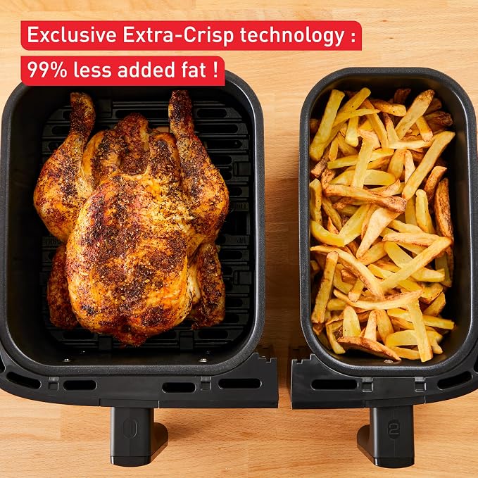 Tefal EY9018 Dual Easy Fry Frytkownica Beztłuszczowa - obrazek 5