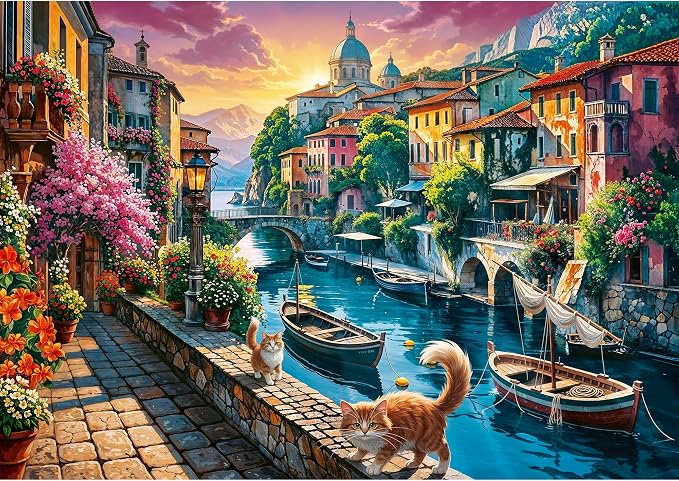 Trefl Puzzle 1000 Elementów Włoskie Wakacje - obrazek 2