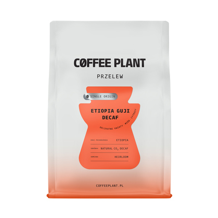 COFFEE PLANT - kawa ziarnista bezkofeinowa Etiopia Guji Natural CO2 Filter 250 g