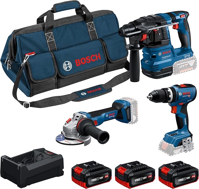 Bosch PRO 18V System Zestaw Combo: GSB 18V-65
