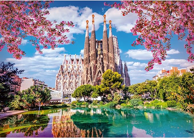 Trefl Puzzle 1000 Elementów Sagrada Família - obrazek 2